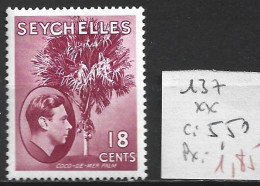 SEYCHELLES 137 ** Côte 5.50 € - Seychellen (...-1976)