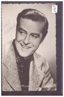 L'ACTEUR RAY MILLAND - SIGNATURE AUTOGRAPHE - TB - Acteurs