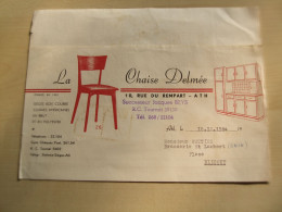 Ancien Courrier 1964 LA CHAISE DELMEE à ATH - Automobile