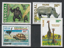 Senegal  2002  Animals,Birds Set  MNH - Autres & Non Classés