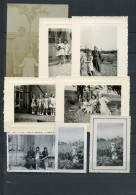 51 TRIGNY LOT DE PHOTOS DE FAMILLE FORMATS DIVERS AU VERSO TRIGNY ANNEES 1950-1955 - Sonstige & Ohne Zuordnung