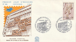 ///   FRANCE ///    PREMIER JOUR ---  FDC  --- LE MUSEE POSTAL - 1960-1969