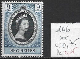 SEYCHELLES 166 ** Côte 0.75 € - Seychellen (...-1976)