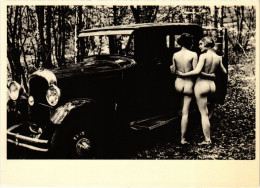 CPM AK Nude Woman Witn An Old Auto PIN UP RISQUE NUDES (1410560) - Pin-Ups
