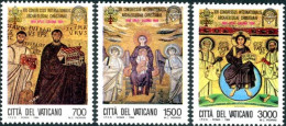 VATICAN 1994 - Archéologie Chrétienne - 3 V. - Ungebraucht