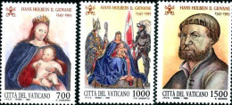 VATICAN 1993 - Noël - Tableaux De Holbein Le Jeune - 3 V. - Unused Stamps