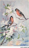 AS#BFP1-0575 - ILLUSTRATEUR Mary Galay - Oiseaux Sur Des Branches Fleuries - Autres & Non Classés