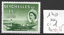 SEYCHELLES 170 ** Côte 1 € - Seychelles (...-1976)