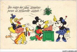 AS#BFP1-0506 - WALT DISNEY - Mickey Mouse, Pluto, Donald, MiNnie - Disneyland