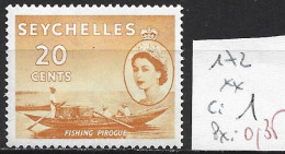 SEYCHELLES 172 ** Côte 1 € - Seychelles (...-1976)