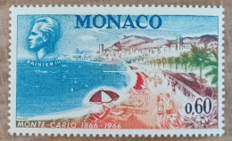Monaco - YT N°694 - Centenaire De Monte Carlo - 1966 - Neuf - Nuevos
