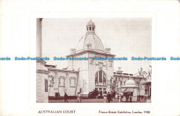 R095723 Australian Court. Franco British Exhibition. London. 1908. Bonnett And S - Other & Unclassified