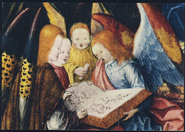 GERMANY(1960b) Angels Singing. Music Book. Multicolor Telegram No LX 59 With Illustration Of Detail From Painting - Other & Unclassified