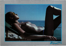 CPM AK Semi Nude Woman At The Beach PIN UP RISQUE NUDES (1411035) - Pin-Ups