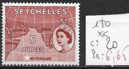 SEYCHELLES 180 ** Côte 20 € - Seychellen (...-1976)