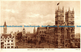 R095800 Westminster Abbey And Big Ben. Tuck - Monde