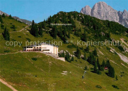 72898937 Reutte Tirol Reuttener Bergbahn Bergrestaurant Hahnenkamm Mit Gehrenspi - Andere & Zonder Classificatie