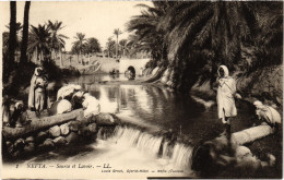 CPA AK Nefta Source Et Lavoir TUNISIA (1405157) - Tunisie