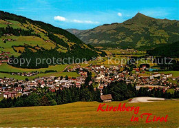 72898902 Kirchberg Tirol Panorama Mit Kitzbueheler Horn Kirchberg In Tirol - Altri & Non Classificati