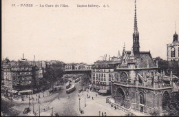 La Gare De L' Est : Vue Extérieure - Metro, Estaciones