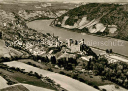 72898745 Oberwesel Rhein Ruine Schoenberg Fliegeraufnahme Oberwesel - Oberwesel