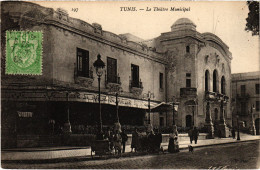 CPA AK Tunis Le Theatre Municipal TUNISIA (1404932) - Túnez