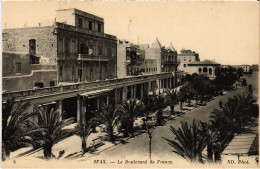 CPA AK Sfax Le Boulevard De France TUNISIA (1404930) - Tunisie