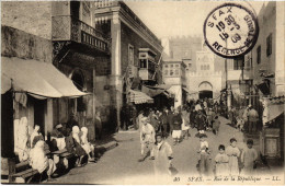 CPA AK Sfax Rue De La Republique TUNISIA (1404909) - Tunesien