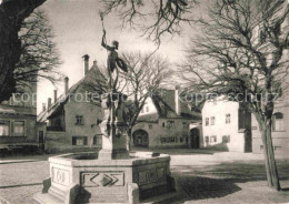 72898719 Augsburg Fuggerei Neptunbrunnen  Augsburg - Augsburg