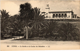 CPA AK Tunis Le Jardin Et Le Casino Du Belvedere TUNISIA (1404871) - Túnez