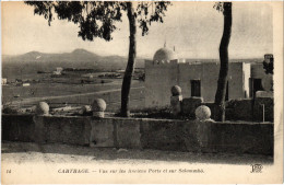 CPA AK Carthage Vue Sur Les Anciens Ports TUNISIA (1404837) - Tunesien