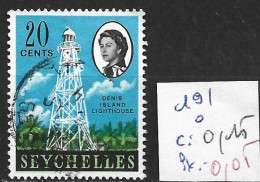 SEYCHELLES 191 Oblitéré Côte 0.15 € - Seychellen (...-1976)