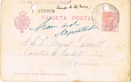 55072. Entero Postal SANDO De SANTA MARIA (Salamanca)  1930. Alfonso XIII Vaquer, MUY RARO - 1850-1931