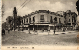 CPA AK Tunis Cafe Du Casino TUNISIA (1405410) - Tunisia