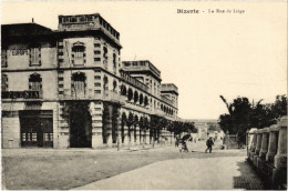 CPA AK Bizerte Rue De Liege TUNISIA (1405400) - Tunesien