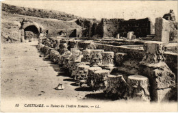CPA AK Carthage Ruines Du Theatre Romain TUNISIA (1405376) - Tunesië