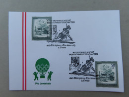 Österreich Pro Juventute - Mit Sonderstempel 3. 3. 1989 Ulrichsberg,10.Österreichische Postschimeisterschaften (Nr.1566) - Other & Unclassified