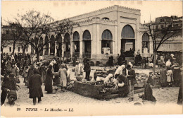 CPA AK Tunis Le Marche TUNISIA (1405359) - Tunisie