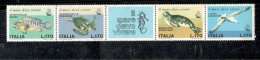 ITALY.....1978:Michel1603-6mnh** Strip - 1971-80: Mint/hinged