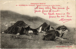 CPA AK Refugies Tripolitains Dans Le Sud Tunisien TUNISIA (1405320) - Tunisie