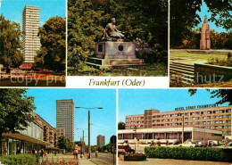 72898380 Frankfurt Oder Hochhaus Platz Der Republik Heinrich Von Kleist Denkmal  - Frankfurt A. D. Oder