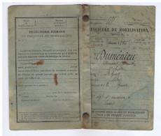MILITARIA - FASCICULE DE MOBILISATION De 1921 - Classe 1895 - Bureau De LIBOURNE ( Gironde ) - Dokumente
