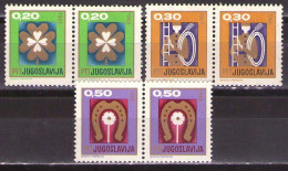 Yugoslavia 1967 - New Year Set I - Mi 1254-1256 - MNH**VF - Nuevos