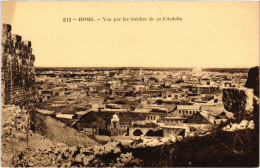 CPA AK Homs Vue Par Les Breches De Sa Citadelle SYRIA (1404121) - Syrië