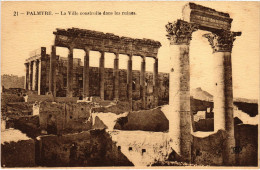 CPA AK Palmyre La Ville Construite Dans Les Ruines SYRIA (1404095) - Syrien