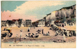 76 - LE TREPORT - La Plage Et Les Falaises - Le Treport