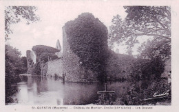 53 - Mayenne - SAINT QUENTIN Les ANGES - Chateau De Mortier Crolle - Les Douves - Other & Unclassified