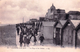 80 - Somme - CAYEUX Sur MER - La Plage Et Les Cabines - Cayeux Sur Mer