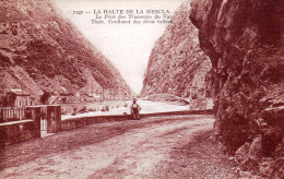 06 - Alpes Maritimes - La Halte De LA MESCLA - Utelle - Le Pont Des Tramways Du Var - La Riviere Tinée - Otros & Sin Clasificación