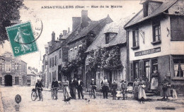 60 - Oise - ANSAUVILLERS - Rue De La Mairie - Andere & Zonder Classificatie